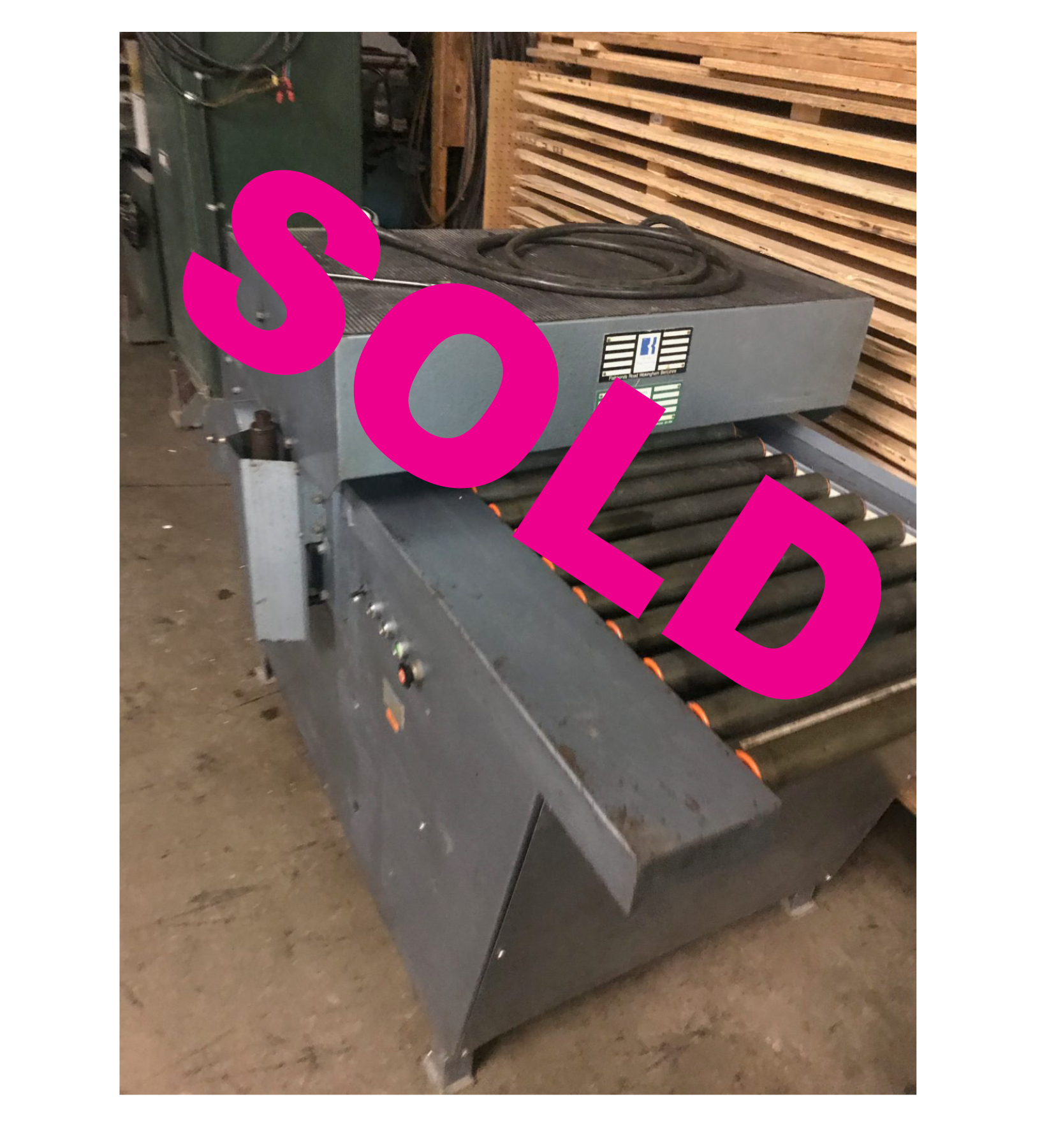 Ridat Engineering Co. 27" Roller Die Cutter Made in UK Machinery